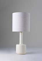 Stone shown with 12 Top Hat in Natural Linen with Cream Card lining
