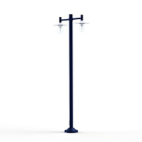 Montana N° 4; Clear glass E27 105W; Steel blue