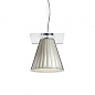 09131BE Kartell Light Air SP люстра с плиссированным эффектом прозрачный; бежевый — фото 1