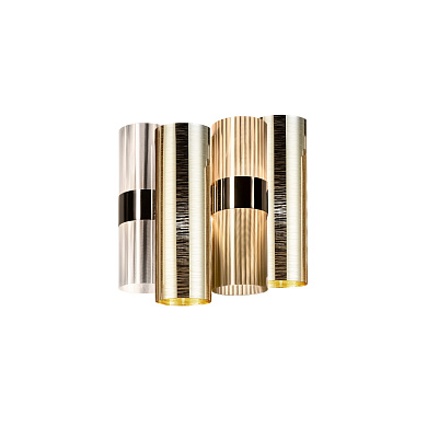 Slamp La Lollo AP бра с двойным рассеивателем золотой LALWM00GLD00000NMTEU