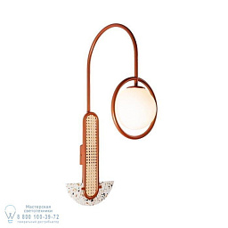 Frame wall Utu Frame настенное бра с кольцевым светящимся элементом на изогнутом кронштейне