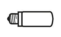 LAMP.LED E27 15W 220-240V 3K T38 M.CRISTAL PF