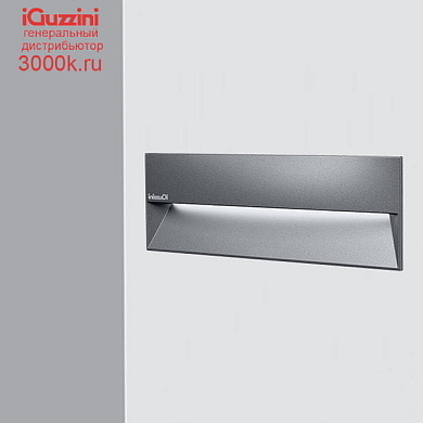 EI41 Walky iGuzzini Rectangular optic assembly 270x90mm – AL optic – Warm White LED – 220÷240Vac - Rust Brown