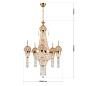 Люстра Orion Oriental LU 2300/31/85 gold — фото 6