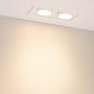 Поворотный встраиваемый светильник Arlight MS-VORTEX-BUILT-S250x140-2x30W — фото 1