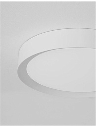 9818453 Nova Luce Luton потолочный светильник с плоским кругом и LED-модулем