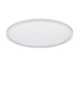 Center Panel Dimmable by Remote Control Sandy White Aluminium Acrylic LED 49 Watt 220-240Volt 3136Lm IP20 2700-5000K CCT by Remote Control RGB surrounding D: 58.3 H: 6.5 cm