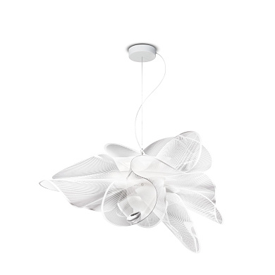 Slamp La Belle Etoile SP L люстра с прозрачным рассеивателем белый ETOSL00WHT01T00LEDEU