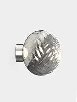 Настенный светильник Tom Dixon Whirl - Серебро полированный Поликарбонат