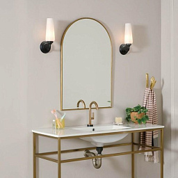 Truby 11.5" 1 Light Wall Sconce Black настенный светильник 55073BK Kichler