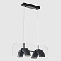 Светильник подвесной Crystal Lux ELEMENT SP24W LED BLACK — фото 1