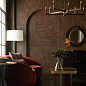 8150 Turner Small Sofa Paprika Velvet Arteriors диван — фото 1