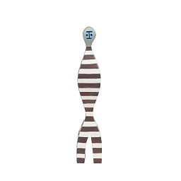 21502716 Wooden Doll Vitra Деревянная фигурка в полосатом костюме