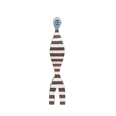 21502716 Wooden Doll Vitra Деревянная фигурка в полосатом костюме