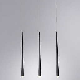 A2191SP-18BK Arte Lamp Frankie подвесной светильник с тремя вертикальными плафонами