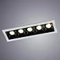 Точечный встраиваемый светильник Arte Lamp GRILL A3153PL-5BK — фото 1