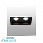 40125 HYDE Black square recessed lamp 2L встраиваемый светильник Faro barcelona