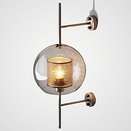 CATCHWALL01 Imperiumloft Catch настенный светильник с шаровым плафоном на кронштейне