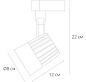 A1632PL-1BK Arte Lamp 1ph atre lamp lights светильник для однофазного шинопровода 1ph LED 32W 2700Lm 4000K — фото 3