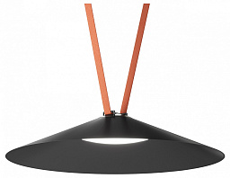 DK5568-BK Denkirs Belty Flow накладной потолочный светильник черного цвета с круглым плафоном для трекоременной системы 48V