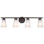 Stamos 26" 4 Light Vanity Light Olde Bronze настенный светильник 55122OZ Kichler — фото 1