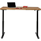 84951 Письменный стол Jackie Oak Black 160x80 Kare Design