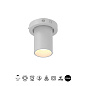 8455 Mantra Trimasi встраиваемый светильник, 7Вт, 3000K, 560лм, белый — фото 2