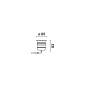 E105 Light Up iGuzzini Floor recessed Orbit D=80mm - Diffuser optic — фото 1