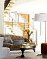 8121 Klein Sofa Mushroom Leather Grey Ash Arteriors диван — фото 1