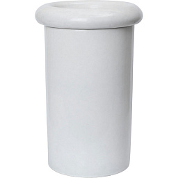 1104270650 Ferm Living Rollo высокое керамическое кашпо цилиндрической формы с утолщённым краем