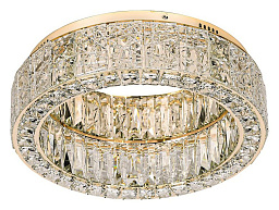 5071/60CL Odeon Light Version подвесной светильник кольцевой формы с металлическим каркасом золото