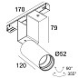 M52 - SPY 52 TW 96520 DIM5 B черный Delta Light трековый светильник — фото 1