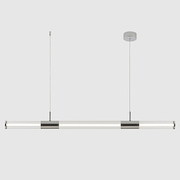 LINEUP SP24W LED CHROME Crystal Lux LINEUP подвесной светильник линейный двухплафонный