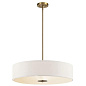 24" 3 Light Convertible Pendant Classic Bronze подвесной светильник 42122CLZ Kichler — фото 1