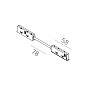 Угловой коннектор для шинопровода M7 CONNECTOR 48 U B Led Technology — фото 1