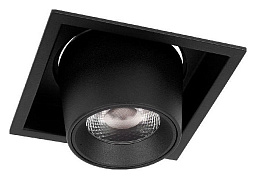10319/B Black Loft It Flash встраиваемый потолочный светильник квадратной формы чёрный