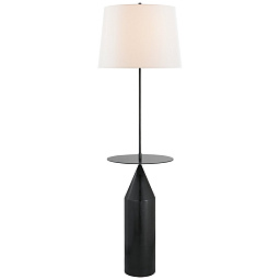 KW1130AI-L Visual Comfort Zephyr напольный светильник с тканевым абажуром и металлическим основанием