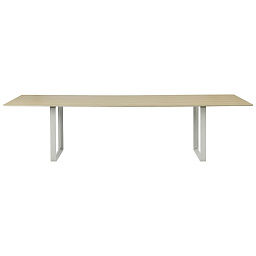 65171 Muuto 7070 обеденный стол массив дуб серый 108x295 см