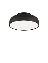 Triac Dimmable Sandy Black Steel, Aluminium & Acrylic LED 27Watt 220-240Volt 1224Lm IP20 2700K D:40 H:15 cm