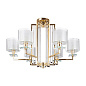 Люстра Crystal Lux NICOLAS SP-PL6 GOLD/WHITE — фото 1