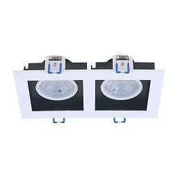 A2710PL-2WH Arte Lamp GRADO встраиваемый светильник с двумя поворотными модулями