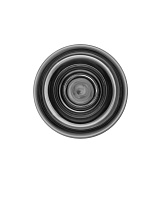 Sandy Black Aluminium & Clear Acrylic LED 6Watt 220-240Volt 354Lm IP20 3000K D:15 W:11.6 cm