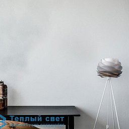 02079 + 04015 Umage Carmina торшер с тканевым абажуром белый