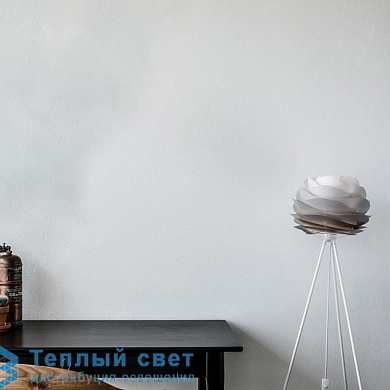 торшер с тканевым абажуром белый