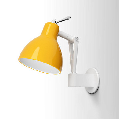 Rotaliana Luxy W0 настенный светильник с соединениями белый; жёлтый 1LXW000502ZR0