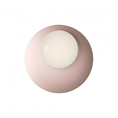 05601RFDHXXBB Elesi luce Bianca AP PL 22 LED IP20 небольшой круглый дизайнерский настенный и потолочный светильник розовый