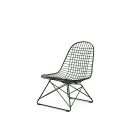 4055737157752 Vitra Wire Кресло металлическое решётчатое чёрное