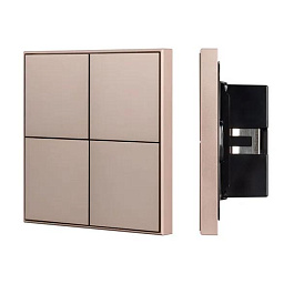 039669 Arlight INTELLIGENT  Кнопочная панель KNX-304-23-IN Champagne