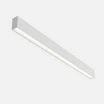 Lineal lighting system Infinite Pro 854mm Surface Opal 24W TW 2700K-6500K CRI 80 DALI DT8 Grey IP40 2293lm