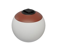 Трековый светильник Kink Light Сатори терракотовый 6424-1,06